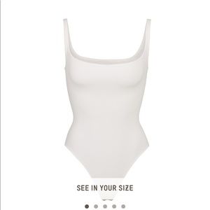 Skims fits everybody square neck bodysuit